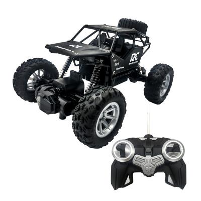 China Wholesale RC Hobby Design New Kids 1:18 Scale 27Mhz 4Wd Rc Metal Car Stunt Remote Control Crawler Toys for sale