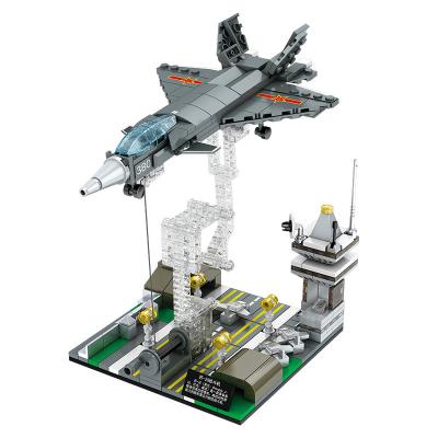 China Hot-selling series Children's aircraft aviation toy building block building toy product educational toys for sale