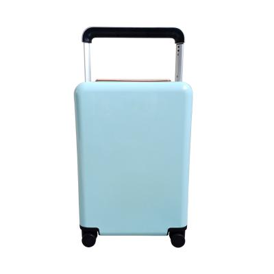 China Custom Aluminum-Framed Glossy Vacation/Outdoor Luggage/New Luggage Travel PC Luggage for sale