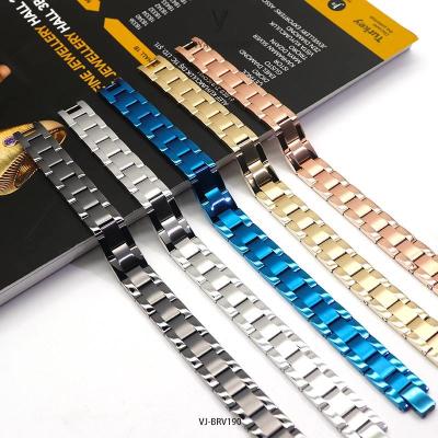 China Factory Wholesale Stainless Steel Jewelry Watch Band Bracelet Men's Casual/Sporting Wrist Bracelets for sale