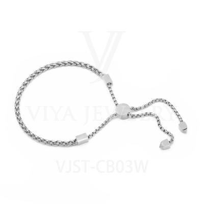 China Fashion Adjustable Wheat Chain Bracelet for sale