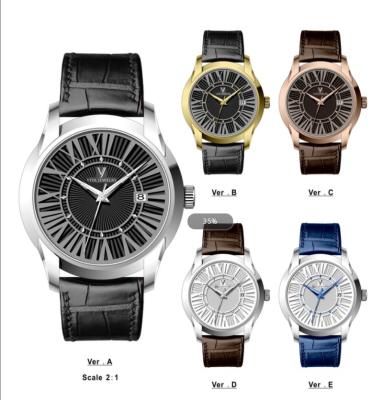 China Luxury Alarm Brand Japan Movement Women Watches Wholesale Colorful Leather Strap 2016 Wrist Watch for sale