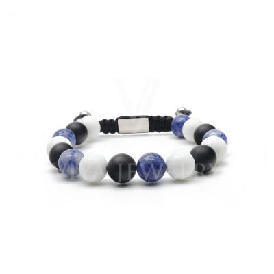 China New Arrival Quality Stone Bead Natural Stone Bracelet Casual/Sporty Handmade Bracelet Fashion For Women Men for sale