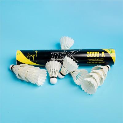 China Wholesale Cheap Badminton Training Duck Feather Good Flight Sports Badminton for sale