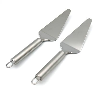 China Durable Universal Pizza Shovel Stainless Steel Handle Cake Spatula Stainless Steel Shovel For Pizza Tools,Pizza Factory Silver for sale