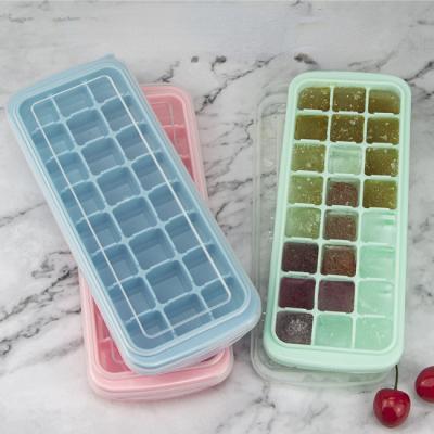 China 2021 Viable Amazon Success Kitchen Accessories Gadgets Silicone Ice Cube Tray for sale