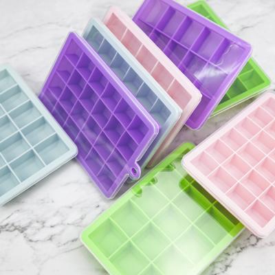 China 2021 Viable Amazon Success Kitchen Accessories Gadgets Silicone Ice Cube Tray for sale