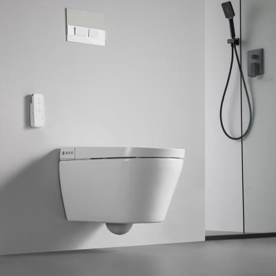 China Tank Chaozhou watermark intellegent electric smart toilet hidden intelligent smart toilet for sale