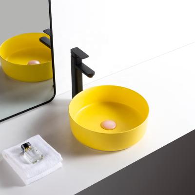 China BEFEN Modern Bathroom Sink Ceramic Wash Hand Basin Art Wash Basin Bathroom Sink for sale