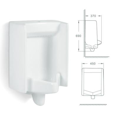 China Modern Toilet Supplier Chaozhou Ceramic Urinal Bowl Wall Hung Urinal For Male for sale