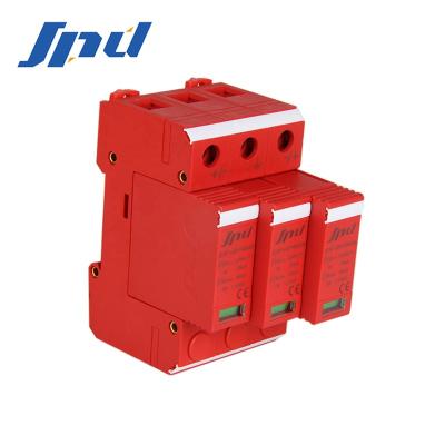 China JLSP-GD1000/40/3P Solar Electronic Equipment Surge Protective Device SPD PV Lightning Arrester DC for sale