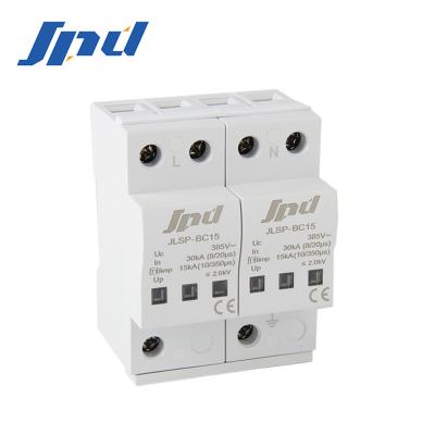 China Jinli Type 1 AC Surge Protection Device 15ka Single Phase SPD JLSP-BC15 for sale