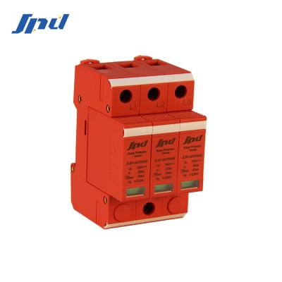 China AC Power System JINLI SPD Type - 2 Surge Protector 40KA SPD 750V AC Surge Protection Device for sale