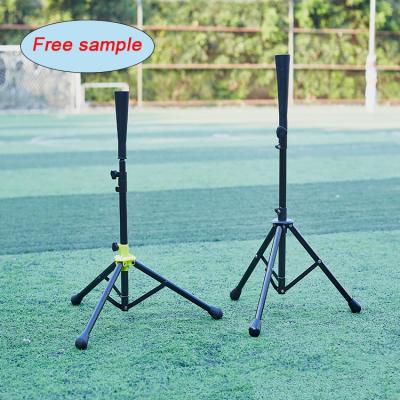 China Wholesale Adjustable Adjustable For Kids And Adults Portable Durable Travel Hitting Baseball Batting Tee for sale