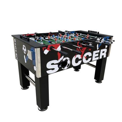 China Customizable Design MDF+ PVC Indoor And Outdoor Table Mini Football Table Foosball MDF Multi Games for sale