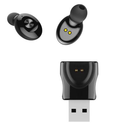 China U-12 In-ear USB Mini Single Ear Wireless Headphones Mono Eearbuds headaset for sale