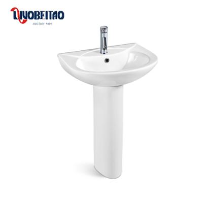 China Modern Cheap Price Hot Sale Design Chaozhou Round Pedestal Wash Basin for sale