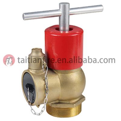 China temperproof bs336 brass fire hydrant right angle valve for sale