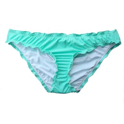 China Hot Multicolor Lace Ruffled Women Pleated Thong Swim Shorts Plus Size AliExpress New Beach Pants Summer Couple for sale