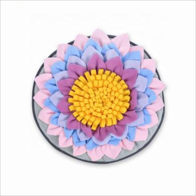 China Breathable Wonderful Outdoor Lotus Shaped Pet Sniff Protection Puzzle Pet Supplies To Prevent Demolition House for sale