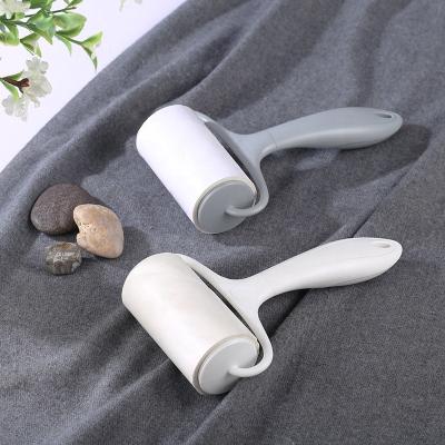 China Hot Seller Manual Cat Hair Lint Sticky Roller Pet Fur Dog Hair Dampers Brush Remover for sale