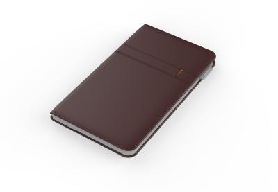 China Leather Look li-polymer 6000mAh Power Bank Super Slim For Cell Phone Charging for sale