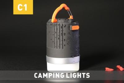 China 2 In 1 Multifunction Emergency Camping Lantern Led Lights / Camping Tent Lamp for sale