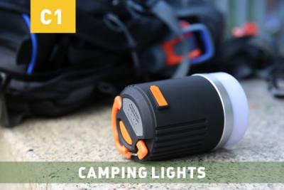 China Emergency Outdoor Camping Lantern Power Bank 8000mAh , Battery Operated for sale