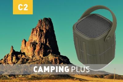 China 3 in 1 Emergency Camping Lantern Outdoor Bluetooth Speaker 8800mAh 4W LED Light for sale