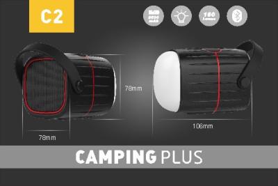 Chine Haut-parleur à piles de Bluetooth de lanterne de camping du secours LED pour camper/augmentant à vendre