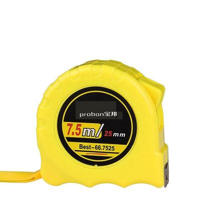 China Size Quality Retractable Soft Pressure And Wear Resistance Layer Matte Blade Retractable Measuring Tape for sale