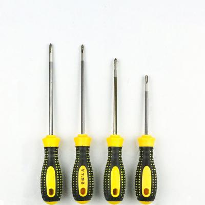 China Durable Promotional Grenade Grip Phillips Screwdriver With Magnetic Yellow Grip Phillips Screwdrivers for sale