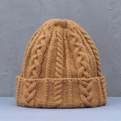 China COMMON Promotional Products Women Winter Fashion Knit Beanie Shat Baggy Knit Hat For Women for sale