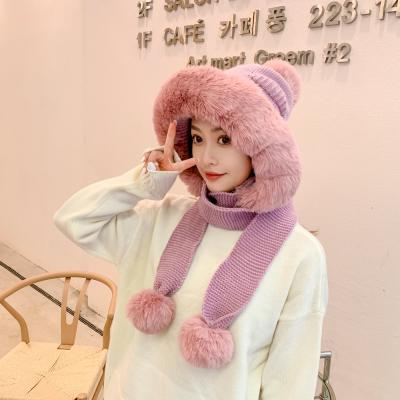 China 2021 Fashion COMMON Winter Hat Custom Designer Wholesale Bandage Thermal Pompoms for sale