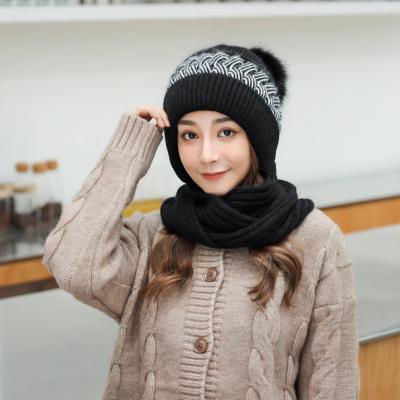 China 2021 Wholesale New Fashion Warmth Discount COMMON Scarf Hats Women Knitting Winter for sale