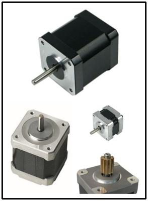 China Medium Holding Torque 2 Phase 4 Wire Stepper Motor Round Shaft / D Shaft for sale