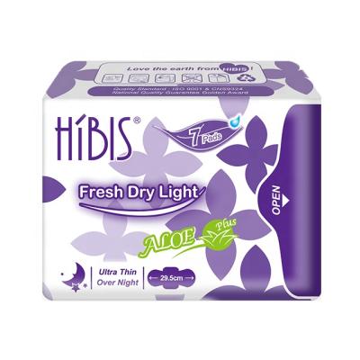 China Side-gathering HIBIS Disposable Ultra Thin Herbal Sanitary Pads for sale