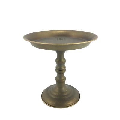 China Factory Direct Sales Metal Wedding Dessert Table Decoration Cake Stand Wedding Meal Coffee Break Table Iron Dessert Cold Display Rack for sale