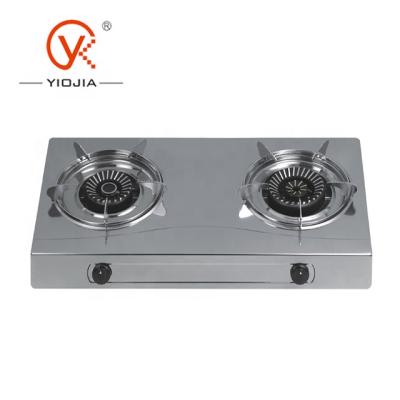 China Home Kitchen Two Burner Gas Stove Export To Dubai for sale