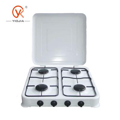 China Household 4 Burner Gas Stove with Cover (JK-004A) for sale