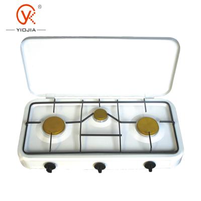 China Household 3 Burner Camping Stove Without Cover (JK-003B) for sale