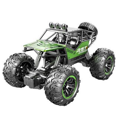 China Four Channel Alloy Car Toy 27MHz 2WD Remote Control Car Kids Off-Road Vehicle Toy Remote Control Charging Car Toy For Kids Gift for sale