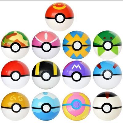 China Plush 16 Style 7cm Push Monday Ball Pet Doll Head Capsule Pokeball With Mini Anime Poke Mon Figure In It For Kids As Gifts for sale