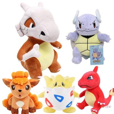 China Gift Kids Play 20-29cm Push Monday Chespin Plush Anime Kawaii Togepi Dedenne Meowth Chespin Vulpix Stuffed Plush Toys Doll Birthday Gifts for sale