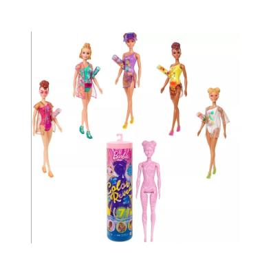 China Sand Sea Mini 5 Packed Surprise Styles Changed Washable On Hair Girls Original Barbie Color Reveal Dolls Accessories For Kids for sale