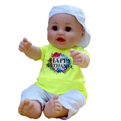 China 22Inch Mini Airbag Reborn Baby Soft Silicone Rubber Realistic Simulation - Doll With Smile And Big Eyes For Teacher Model Teaching Aids for sale