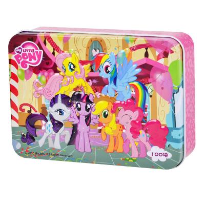 China Original Toy 9-200pcs Cartoon Children's Early Learning Educational Cartoon My Little Pony Wooden Puzzle Kids Toys For Girls Boys Gift for sale