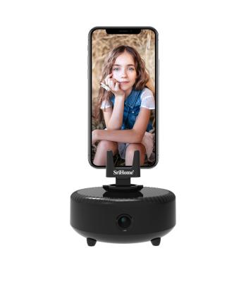 China SriHome Adjustable New Product Phone Holder Auto Tracking Face Tracking Tripod Auto Face Tracking Tripod Tracking Bracket for sale