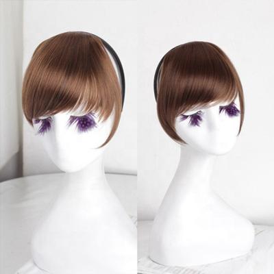 China New Factory Direct Hot Selling High Temperature Fiber Braid Hair Hooped Wig Women's Clothing Bangs And Wigs for sale