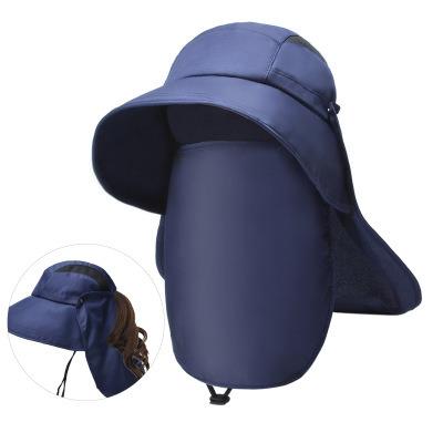 China Outdoor Female Sun Hat Anti-UV Summer Hat Neck Sunscreen Outdoor Vents for sale